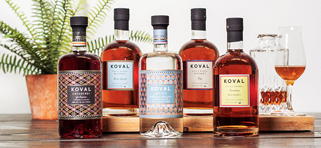 KOVAL Distillery’s Award-Winning Spirits