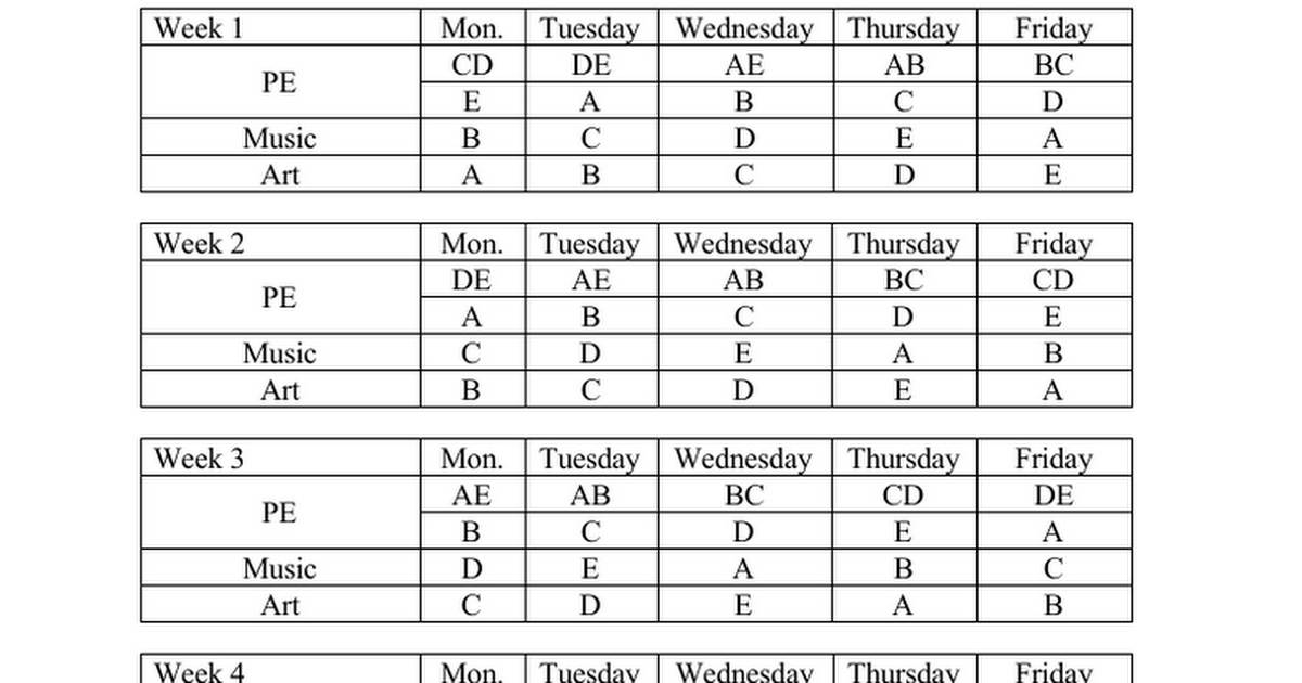 Specials Week Rotation Schedule.docx