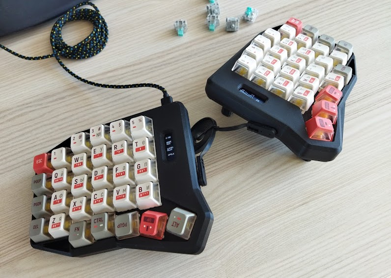 Short intro into split keyboards
