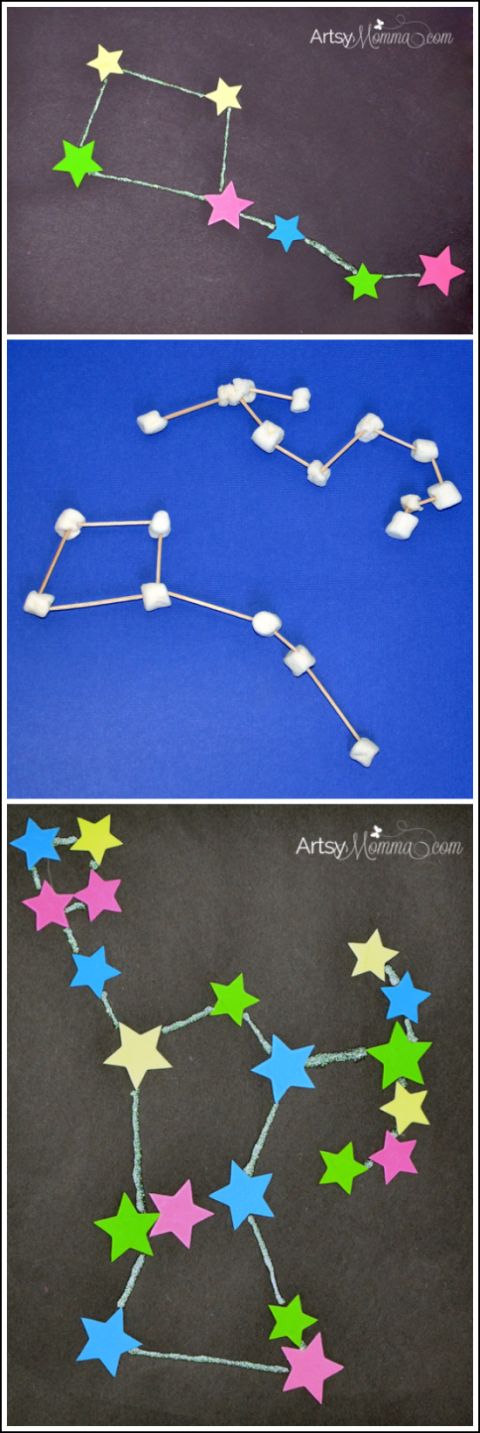 STEM Activities: Learning about Constellations - Crafts, Sculptures, & iPad App: 