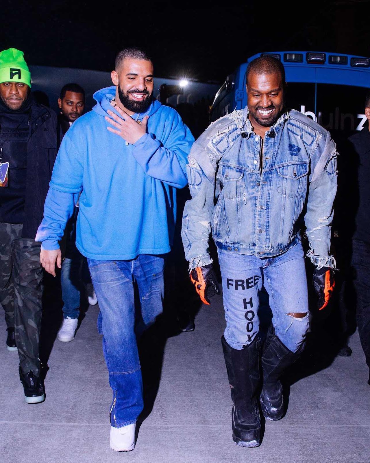 It Looks Like Kanye's Got a New Favorite Pair of Gigantic Boots