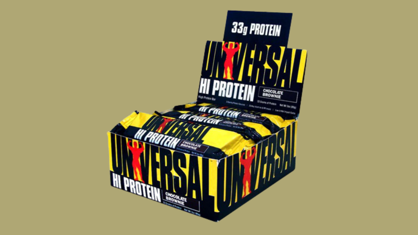 8. Universal Nutrition Hi Protein Bar