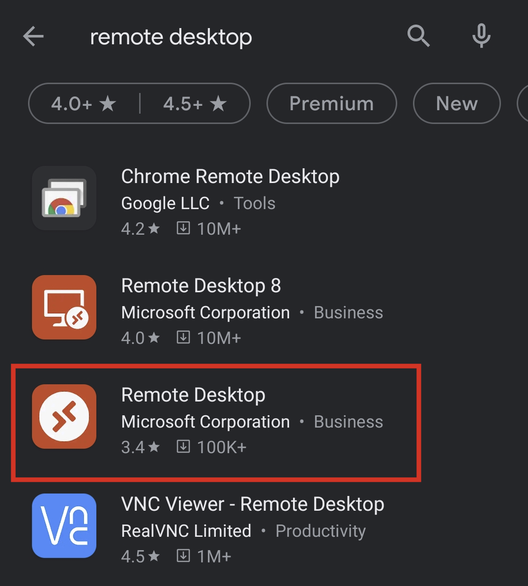Access the Virtual Desktop Through a Client - Android SUU Help Center