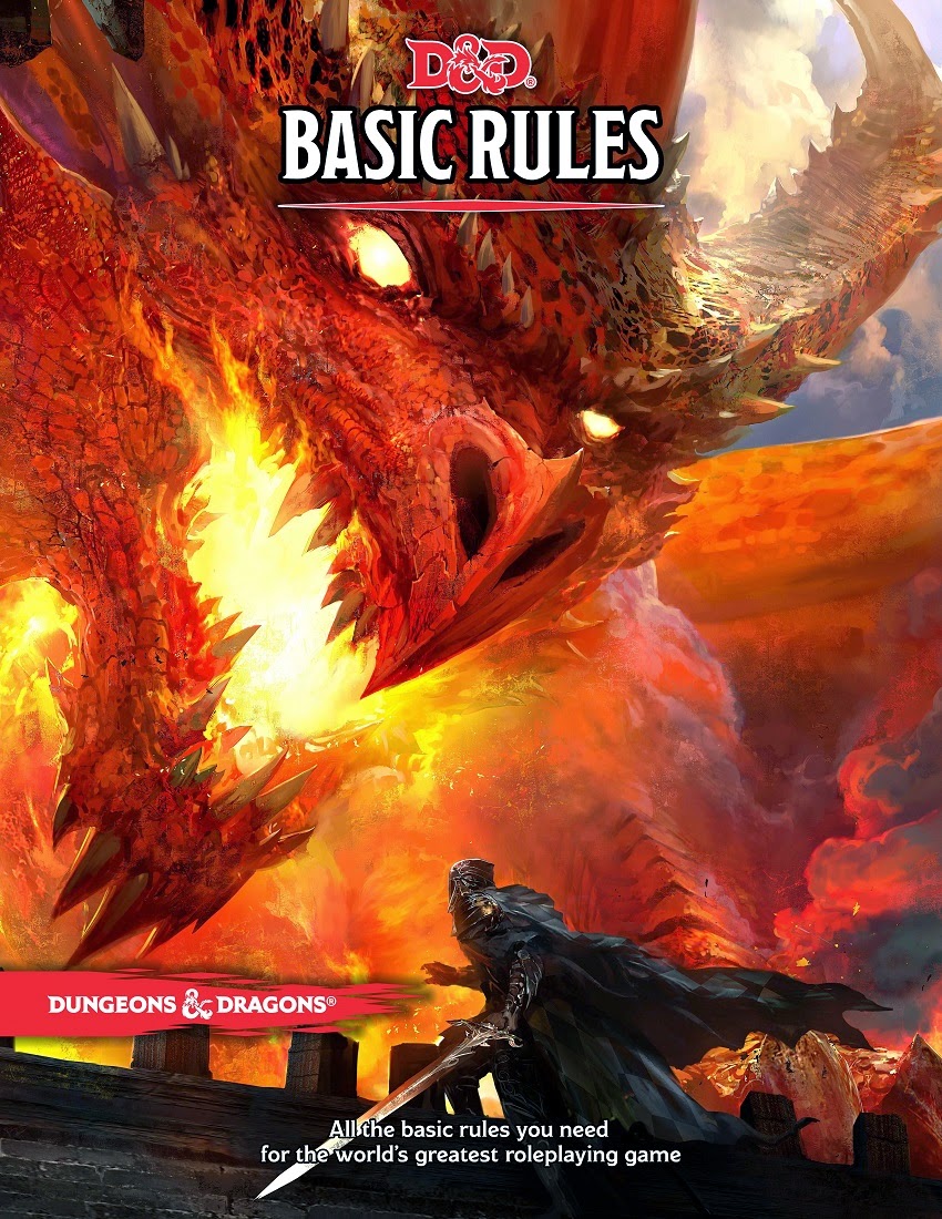 A fan made cover for the Basic Rules PDF