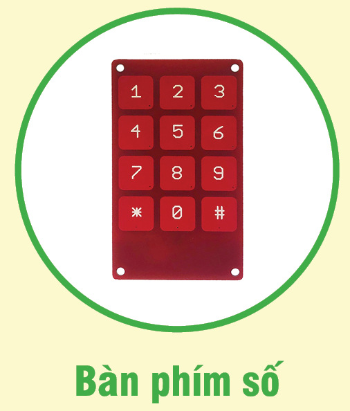 Bàn phím cảm ứng Keypad