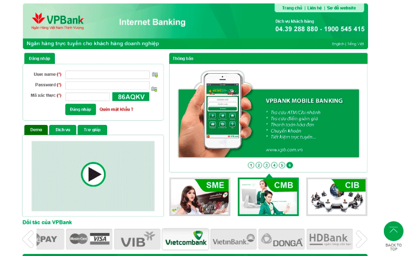 Tiện ích khi đăng ký internet banking VP Bank