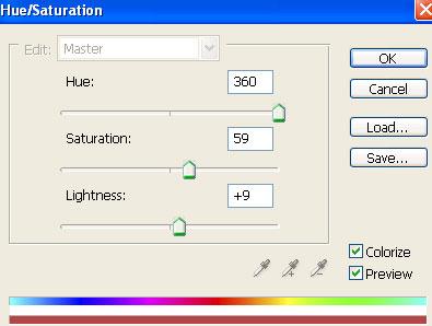 photoshop hue saturation