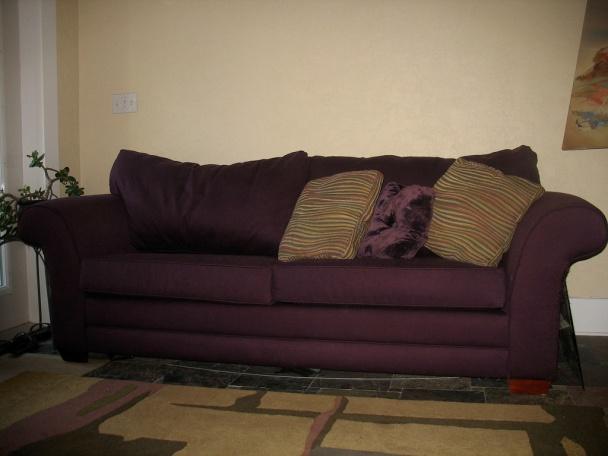 Purple Queen Size Sleeper Sofa | Purple Queen Size Sleeper S… | Flickr