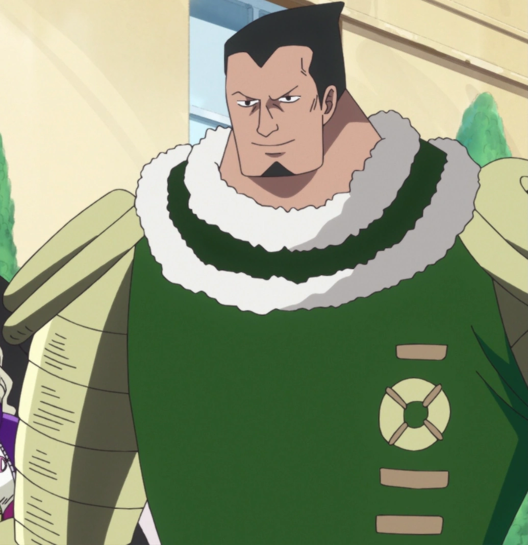 Dalton in One Piece. Still from the anime
