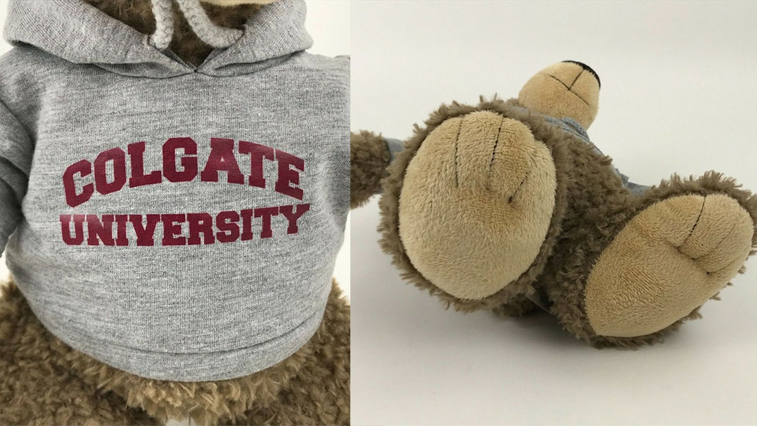 colgate advertisement plush suffeed bear best items for giveaways