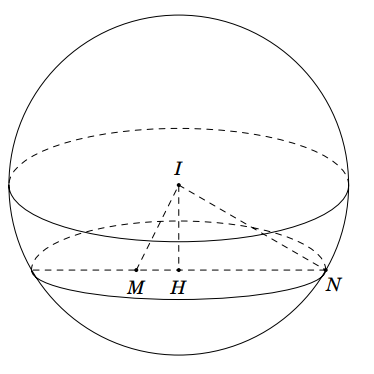 <p> (Sở Hà Tĩnh 2022) Trong không gian với hệ trục tọa độ (Oxyz), cho mặt cầu ((S):{x^2} + {y^2} + {z^2} + 2x - 4y - 2z = 0) và điểm (M(0;1;0)). Mặt phẳng ((P)) đi qua (M) và cắt ((S)) theo đường tròn ((C)) có chu vi nhỏ nhất. Gọi (Nleft( {{x_0};{y_0};{z_0}} right)) là điểm thuộc đường tròn ((C)) sao cho (ON = sqrt 6 ). Tính ({y_0}).</p> 1