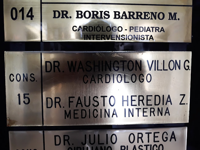 Medico Cardiologo Dr. Washington Villon G. - Guayaquil