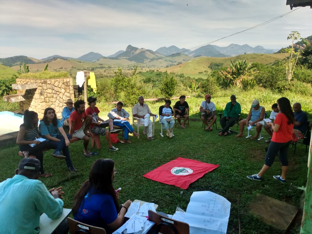Região Lagos - Visita realizada na fase inicial do Diagnóstico Participativo no Assentamento Oswaldo de Oliveira (Macaé) em julho de 2019.