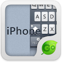 GO Keyboard iPhone theme apk