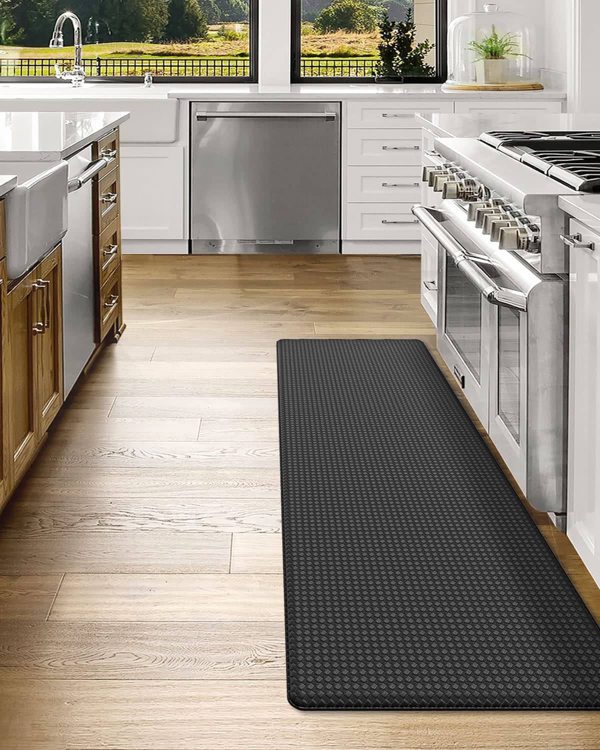 DEXI Kitchen Rugs and Mats Non Slip Washable, Absorbent Kitchen