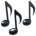 Emoji 🎶 Notes de musique à copier/coller