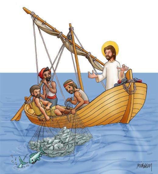 Pesca milagrosa - Dibujos y Cosas para Catequesis - Arguments