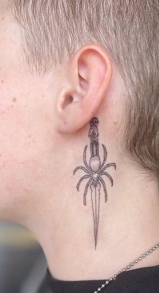 Spider Weapon Tattoo