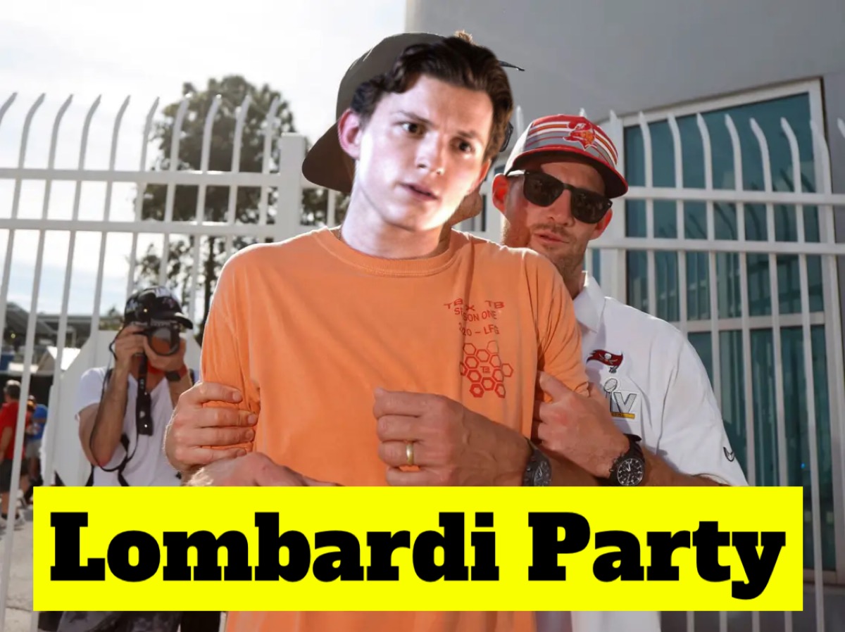 Adam Sandler NFL Film Lombardi Party