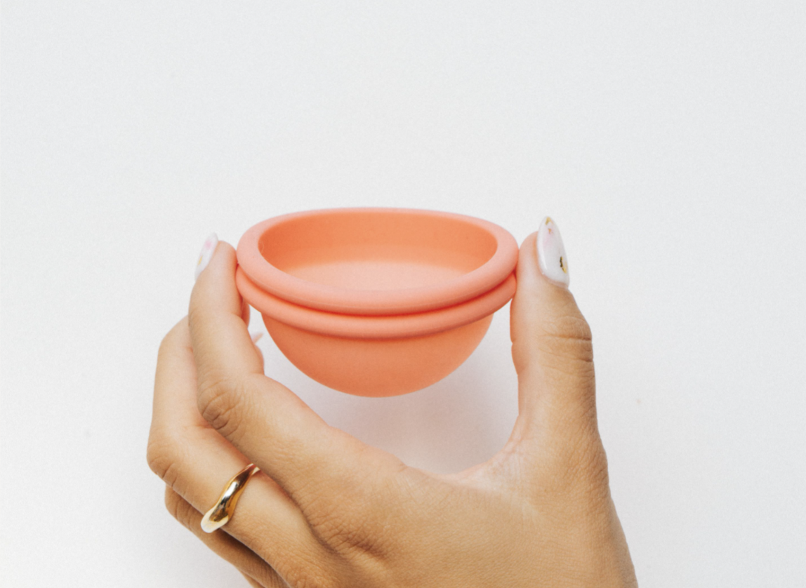 nixit - disc shaped menstrual cup