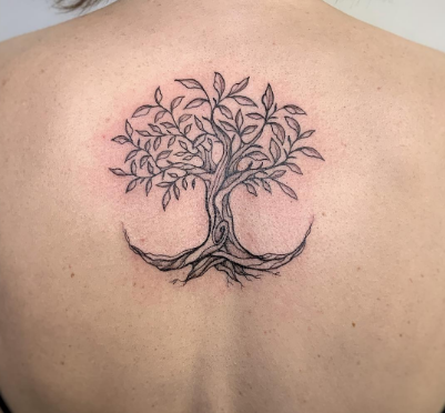 Cute Tree Tattoo