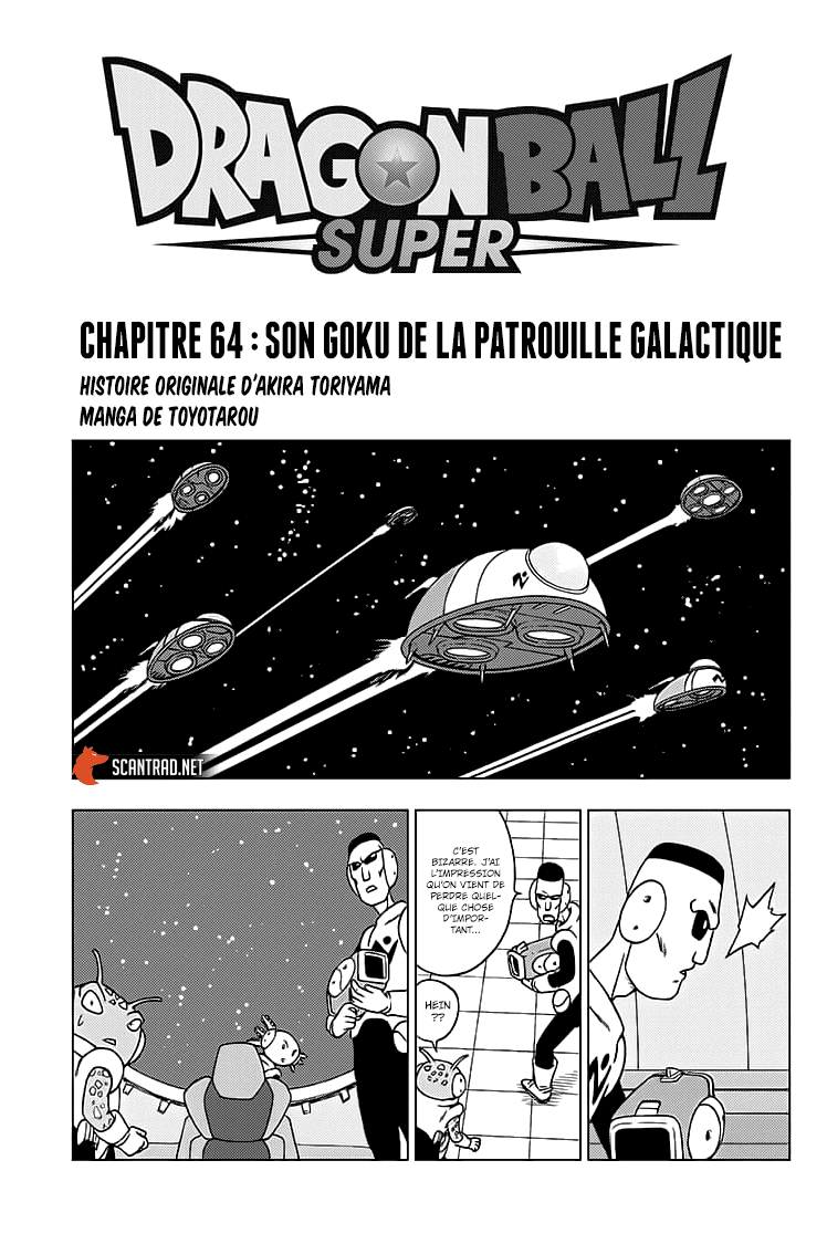 Dragon Ball Super Chapitre 64 - Page 1