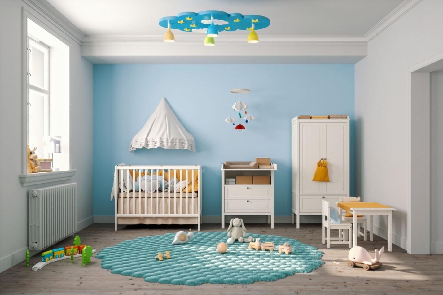 <strong>Get Creative With Self-Stick Wallpaper: Ideas to Transform Your Baby Boy's Nursery</strong>