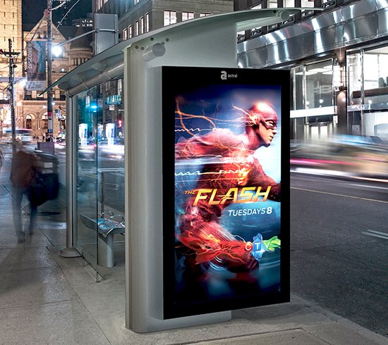 Eye-catching displays are more effective. Source: Utouch - Monetize Digital Signage - Rev Interactive
