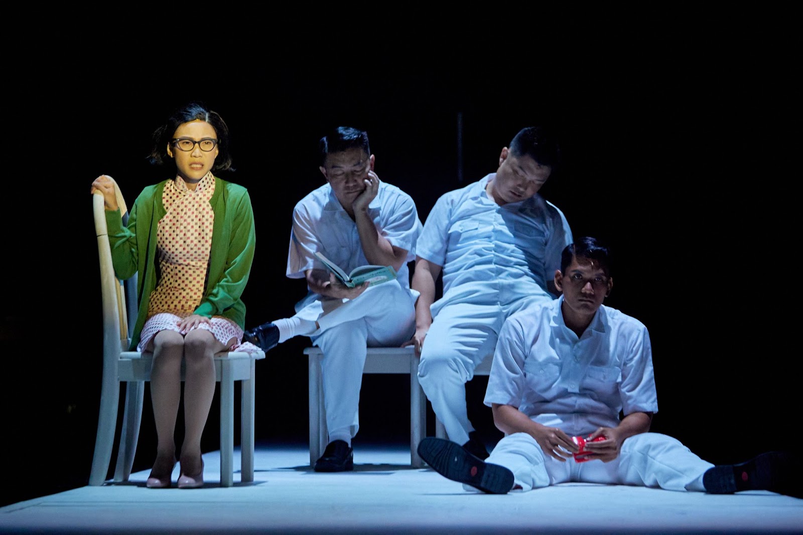 photo of Tan Rui Shan, Edric Hsu, Wan Ahmad and Mitchell Fang