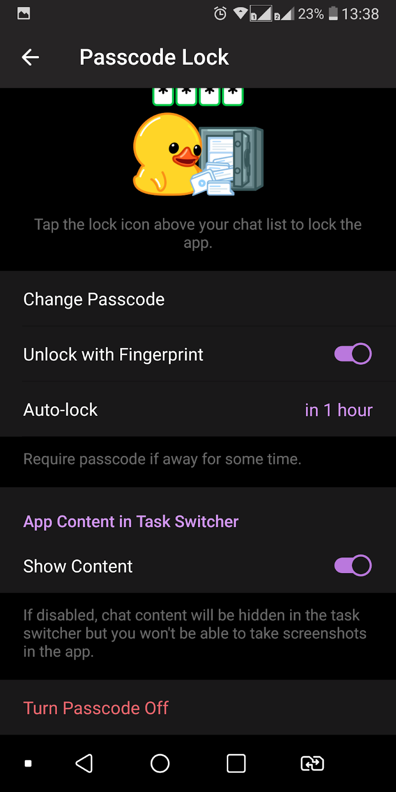 If your telegram is hacked consider using a passcode lock