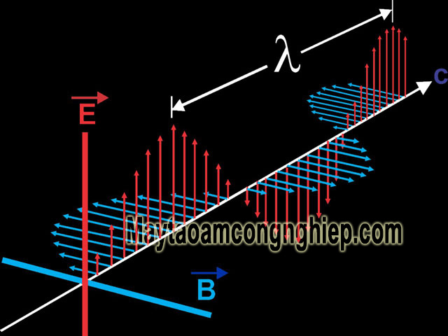 Sóng điện từ là sóng ngang với các tính chất và quy luật của sóng