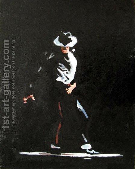 Michael Jackson - Smooth Criminal by Pop Art - Reproduction Oil Painting