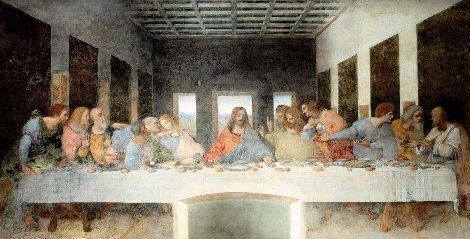 Leonardo da Vinci’s Last Supper, the Santa Maria delle Grazie, Milan, Italy