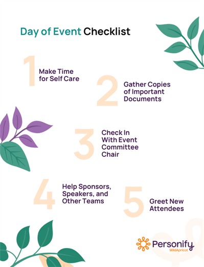 Image depicting meeting and event planning checklist and how a virtual assistant can help in taking care of all this.