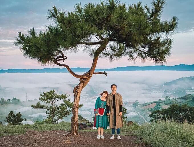 Đồi Thiên Phúc Đức - địa điểm săn mây đẹp ở Đà Lạt được các cặp đôi yêu thích nhất