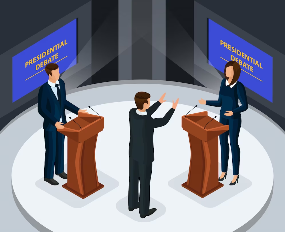 A political debate show