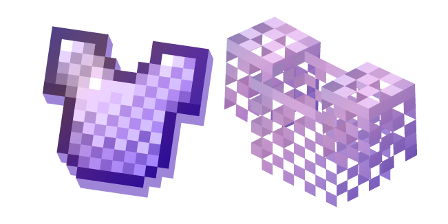 Minecraft Enchanted and Chainmail Armor cursor – Custom Cursor