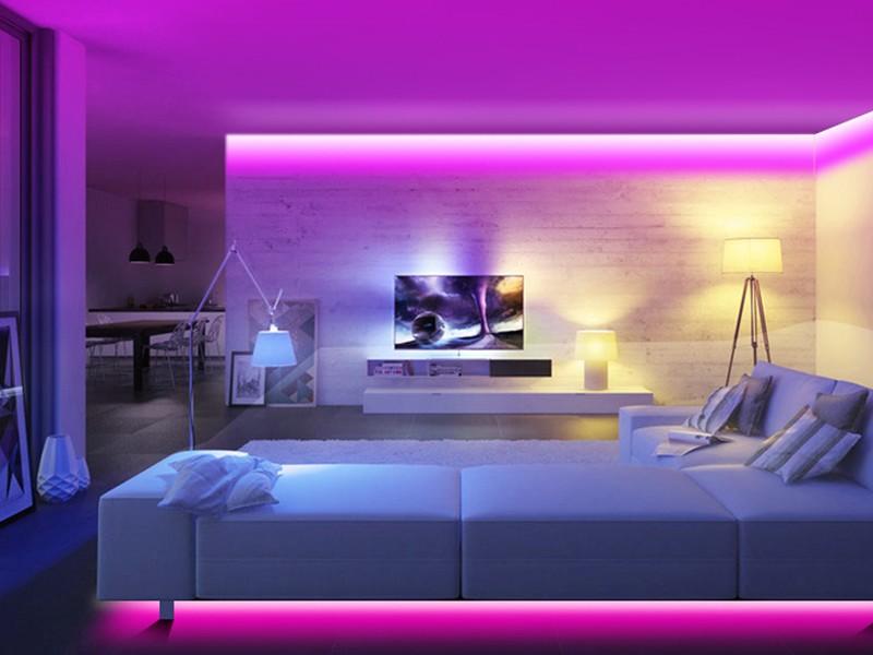 Comment décorer votre chambre à coucher à l'aide de lampes LED - Décoration  Led