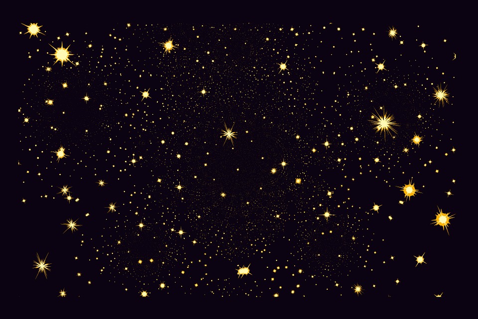 Star, Sky, Graphic, Night,