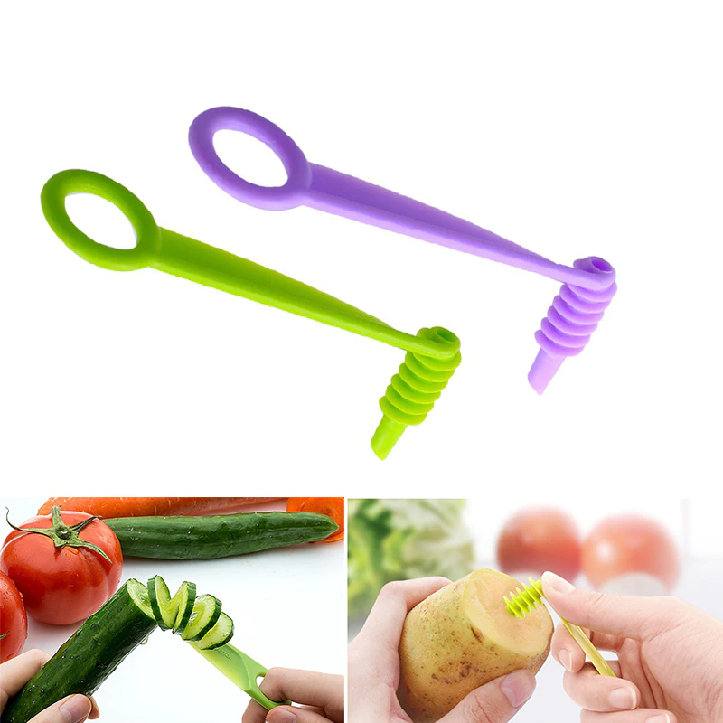 Fruit And Vegetable Spiral Slicer