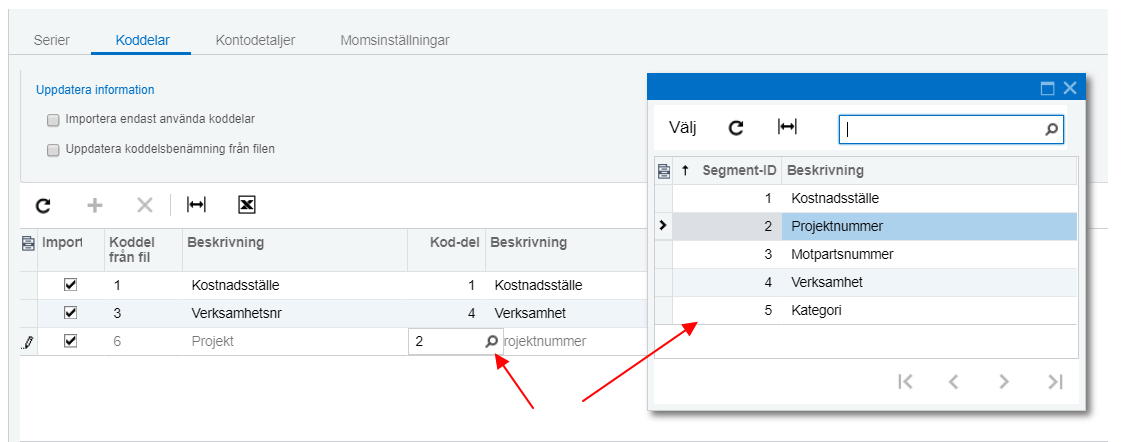 Hur importerar jag en SIE-fil lön till Visma.net? Steg 4