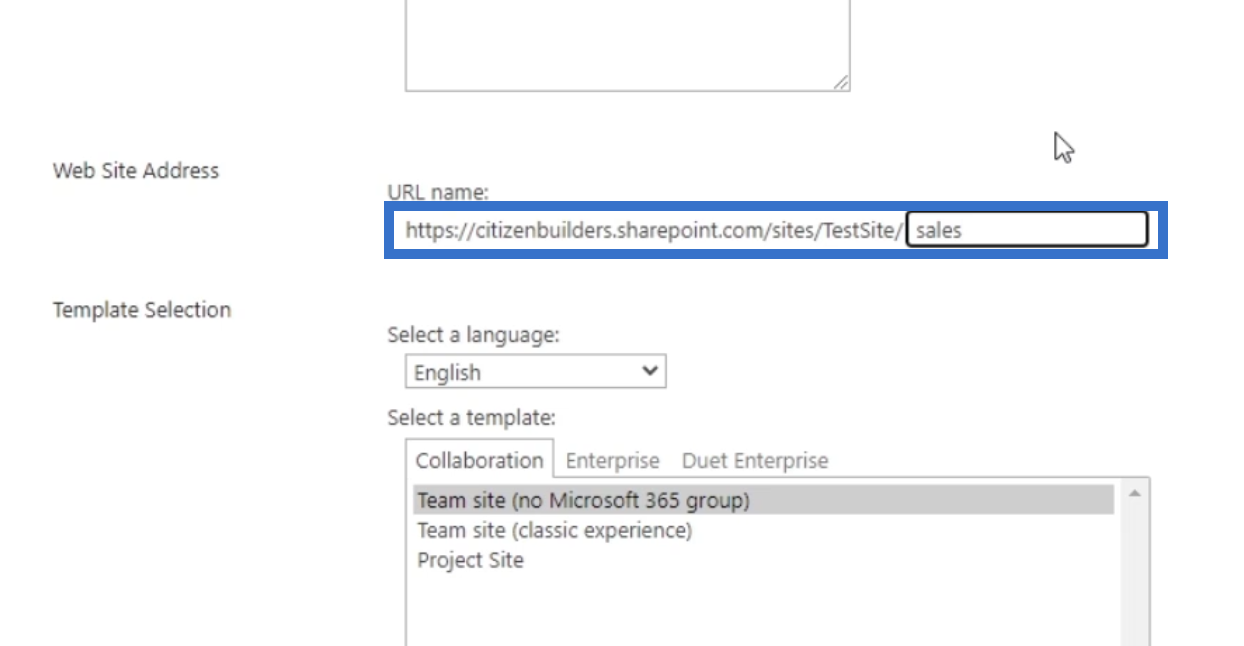 SharePoint subsite