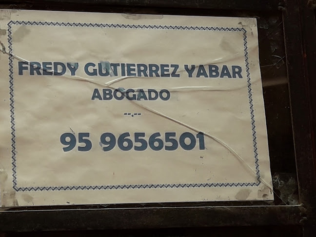 Opiniones de Fredy Gutierrez Yabar en Arequipa - Abogado