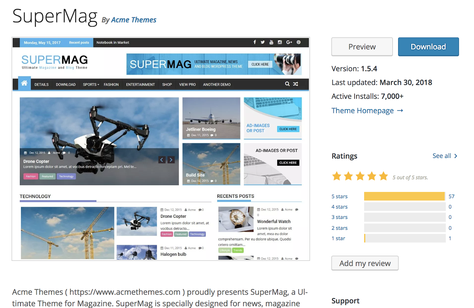 supermag-wordpress-theme