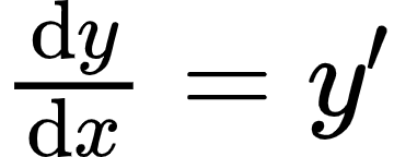{"code":"$\\diff{y}{x}=y^{\\prime }$","id":"2-0","font":{"family":"Arial","size":11,"color":"#000000"},"type":"$","ts":1603521004049,"cs":"l5jfsu7ipyFEhtY7iLd0Eg==","size":{"width":60,"height":24}}