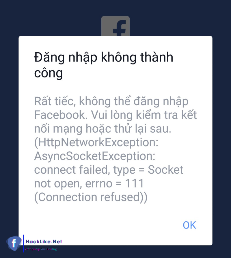 Lý do Facebook bị lỗi đăng nhập trên điện thoại Samsung