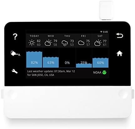 RainMachine Touch HD-12, Cloud Independent Smart Wi-Fi Irrigation Controller, Compatible with Alexa, 12 Zones