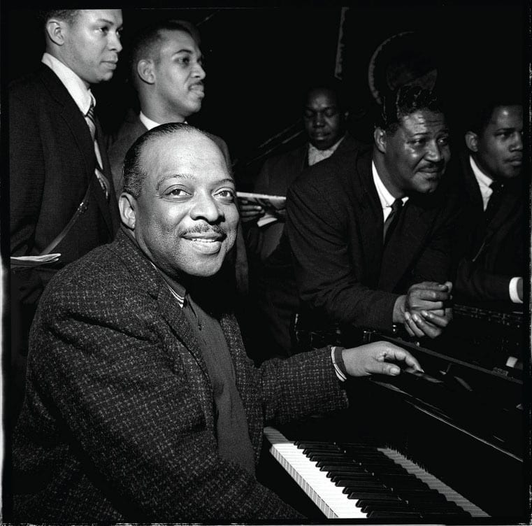 An image of Freemason and swing musician Count Basie