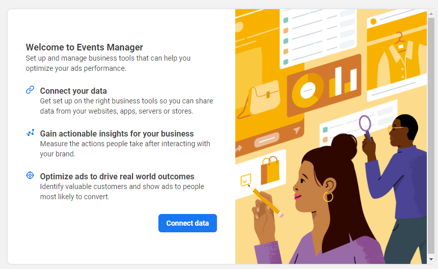 Facebook events manager