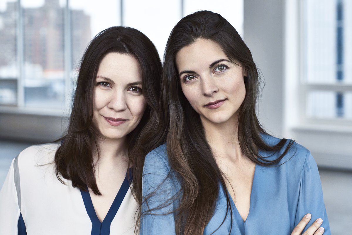 The Muse founders, Alex Cavoulacos and Kathryn Minshew.